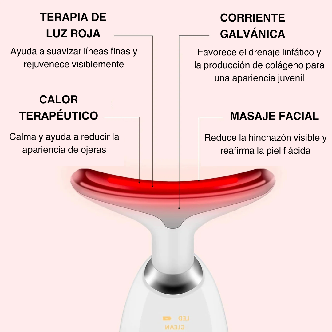 Masajeador Facial 4x1: Rejuvenece Tu Piel